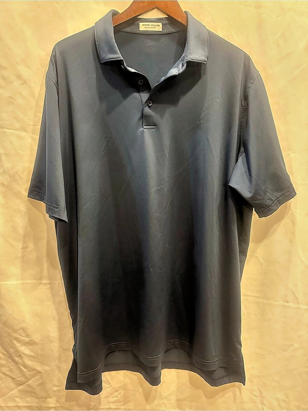 Peter Millar Summer Comfort polo Men's Polo in Blue Like New, XXL